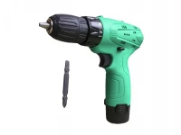 Дрель-шуруповерт Аккум. Green 12 (аккум., Заряд. Устр-во, Бита) (1) «zitrek»